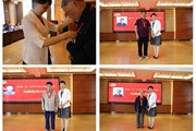 小狐狸在线举办“光荣在党50年”纪念章颁发暨新党员入党宣誓活动